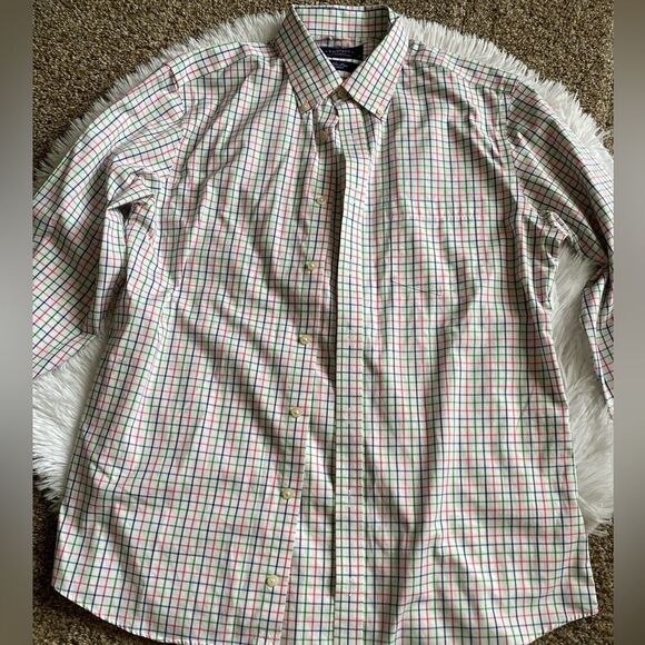 Charles Tyrwhitt Slim Fit Button Down Dress Shirt Mens Size Medium Multicolor - Picture 6 of 6